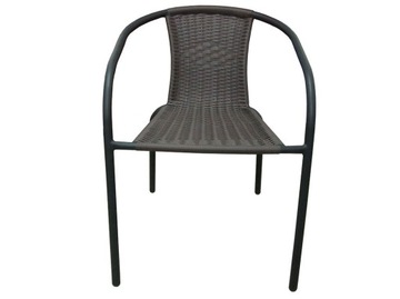 PATIO FOTEL OGRODOWY BRĄZ 1 SZT