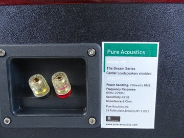 НАБОР ДИНАМИКОВ PURE ACOUSTIC DREAM 77C 4 ШТ. + DREAM 77S 1 ШТ.