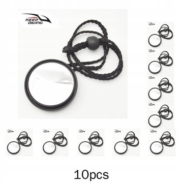 10x Lusterko Wsteczne Scuba Diving Diver Ze