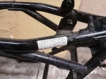 KAWASAKI VN 1500 VULCAN РАМА БЕЗ АВАРИЙ KPL DOC.