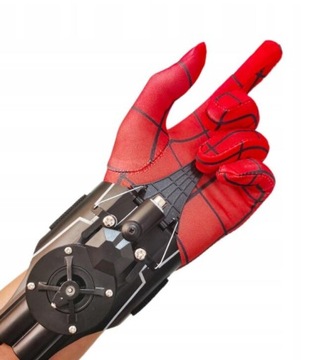 RĘKAWICA Z WYRZUTNIĄ SIECI SPIDER-MAN,plastik