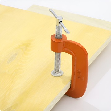 ЗАЖИМ МЕТАЛЛИЧЕСКИЙ ЗАМОК ДЛЯ МАСТЕРСКИХ ТИПА С РУЧКА 3 шт.