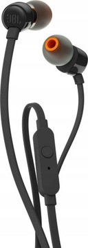 JBL T110 SŁUCHAWKI DOUSZNE Z MIKROFONEM CZARNE