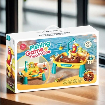 СТОЛ ДЛЯ ВОДЫ СТОЛ РЫБАЛКА УДОЧКА РЫБА ПЕСОЧНИЦА КУХОННАЯ МАКОВИНА ВОЛНЫ