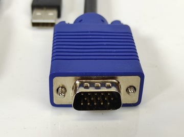 КОМПЛЕКТ РАЗВЕТВИТЕЛЯ VGA DELTACO CABLE 300 мм VGA-12B