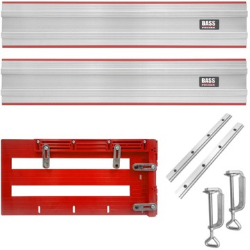 НАПРАВЛЯЮЩАЯ ДЛЯ ЦИРКУЛЯРНОЙ ПИЛЫ 1,5 м. НАПРАВЛЯЮЩАЯ ДЛЯ РЕЗКИ 150 СМ. ЗАЖИМЫ.