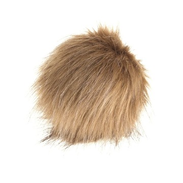 ПОМПОН ДЛЯ ШАПКИ ИЗ МЕХА ЛИСЫ 9СМ ПРОИЗВОДИТЕЛЬ PL