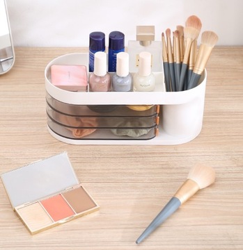 НАСТОЛЬНЫЙ ОРГАНАЙЗЕР С ОТКРЫВАЮЩИМСЯ ЯЩИКАМИ Настольный ящик для инструментов для аксессуаров