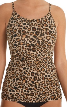 TEZENIS top koszulka bawełna panterka/st.animalier 36/S