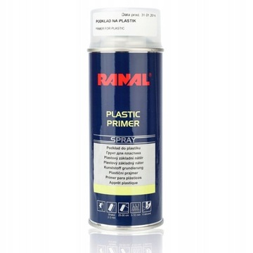 RANAL ELASTYCZNY PODKŁAD DO PLASTIKU SPRAY 400ml