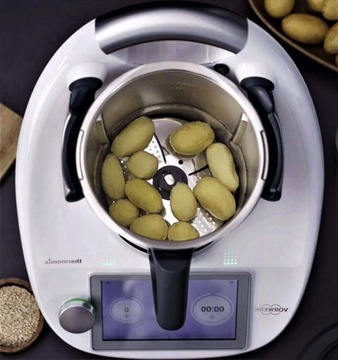 ОВОЩЕОЧИСТКА С КРЫШКОЙ НОЖА ДЛЯ THERMOMIX TM5 TM6