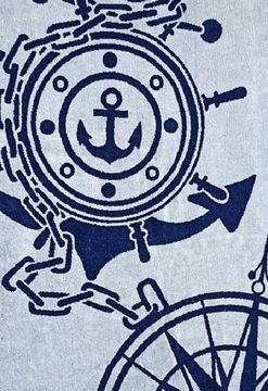 Ręcznik Navy niebieski granatowy GRENO 90x170