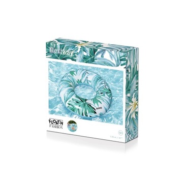 Надувное кольцо Bestway Tropical Palms, микс дизайнов, 119 см