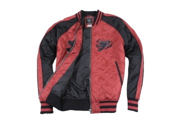 SUPERDRY SIDE2SIDE DESIGNER BOMBER JACKET KURTKA HAFTY CHIŃSKIE SMOKI 2XL