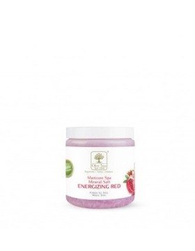 Sól do dłoni Olive Tree Spa Clinic Mineral Salt Energizing Red 250g