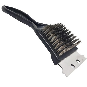 ЩЕТКА ДЛЯ ЧИСТКИ ГРИЛЯ СКРЕБОК 2 В 1
