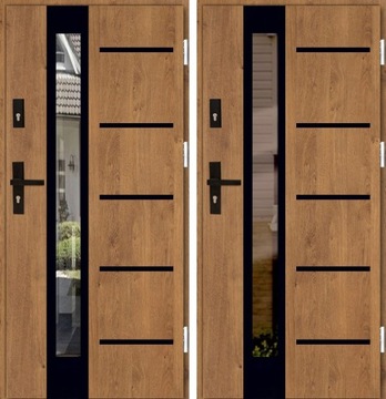 ДВЕРЬ INOX16ZD5 ЧЕРНАЯ 72MM UD=1.1 ЧИСТЫЙ ВОЗДУХ