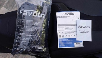 Чехол Favoto на мотоцикл Scooter XXL 245x105x125 брезент из ткани Оксфорд