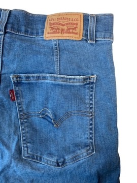 Spodnie damskie jeansowe niebieskie W30 L32 Levi's