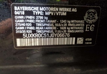 BMW X5 G05 2018 BMW X5 Auta z USA - Zapytaj o wiecej ofert 3.0 Benzyna 306KM, zdjęcie 8