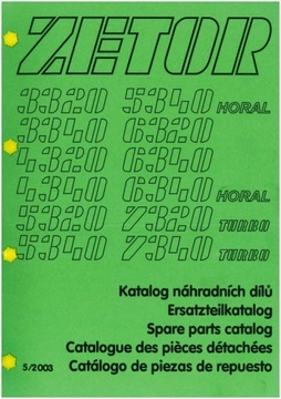 Katalog części Zetor 3320-7340