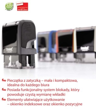 TRODAT PRINTY STAMP 4914 КРАСНЫЙ + ДИЗАЙН