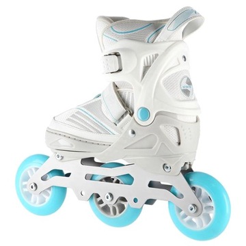 Rolki Regulowane SZYBKIE DUŻE 35-38 Abec7 90mm