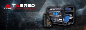 TAGRED 5600W AVR ГЕНЕРАТОР + МАСЛО