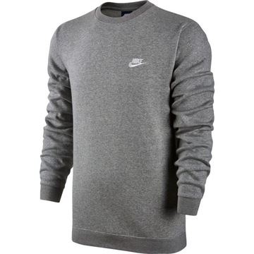 Bluza męska Nike M NSW Club Crew szara 804340 063 rozmiar XXL