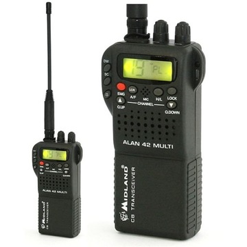RADIO CB ALAN 42 RĘCZNIAK multi 40 AM/FM