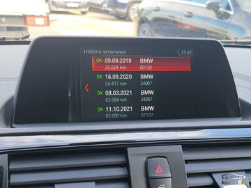 BMW Seria 1 F20-F21 2018 BMW Seria 1 2.0d190KM 2018r 182TysKm Led Navi Po serwisie Nowe tarcze kloc, zdjęcie 19
