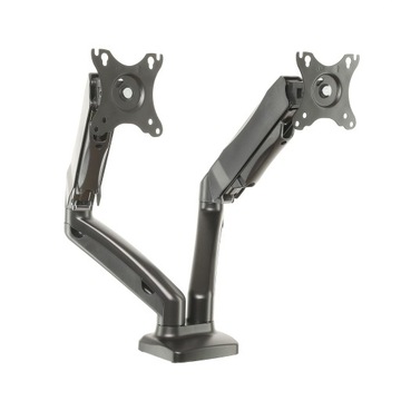 Поворотный держатель для двух ЖК-мониторов ТВ 2x 13-27 ВОЗВРАТНЫЙ