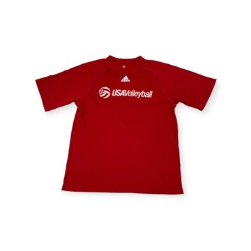 Koszulka męska czerwona ADIDAS VOLLEYBALL USA S
