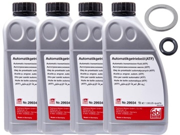 4L OLEJ FEBI ORINGI SKRZYNIA AUTOMAT OPEL INSIGNIA