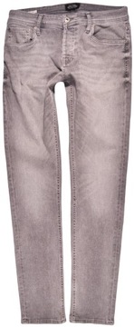 JACK&JONES spodnie REGULAR grey jeans TIM_ W30 L34