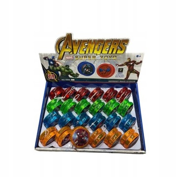 JOJO AVENGERS YOYO - ŚWIECĄCE JO-JO KOLORY