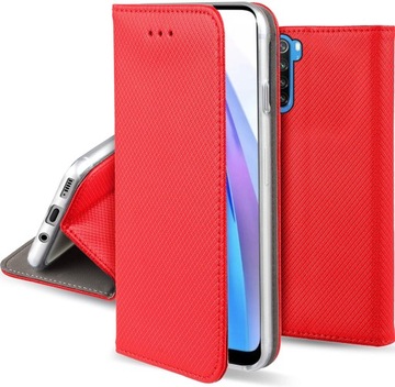 Etui do XIAOMI REDMI NOTE 8T SMART MAGNET +SZKŁO