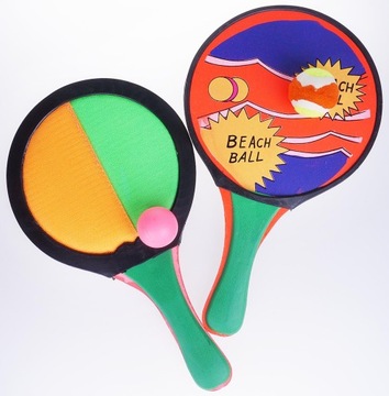 ИГРА «ТЕННИС И ЛОГОТИВ МЯЧА 2 в 1» НА ДЕРЕВЯННОЙ ЗАВИСКЕ