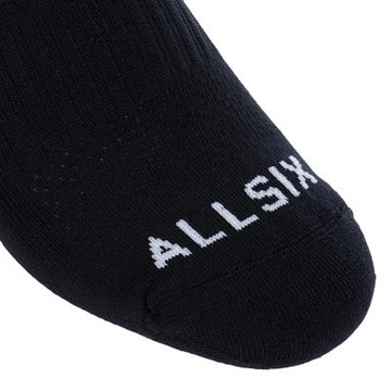 Волейбольные носки среднего размера Allsix VSK500, черные