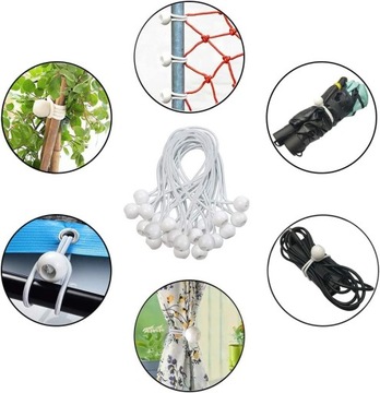 РЕЗИНОВЫЕ ТРОСЫ ДЛЯ КРЕПЛЕНИЯ БАГАЖНЫХ ТРЕЗОВ НАБОР ИЗ 10 ШТ.