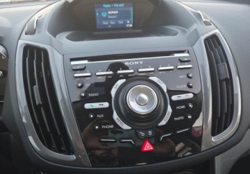 Ford C-MAX II Minivan 1.0 EcoBoost 125KM 2014 Ford C-MAX 1.0B-Nowy Silnik 125KM Grz.SzybaFotele KameraParkasist Faktura, zdjęcie 27