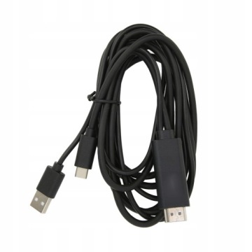 USB-КАБЕЛЬ ДЛЯ ЗЕРКАЛА МОБИЛЬНОГО ТЕЛЕФОНА-ТВ 5В 2А