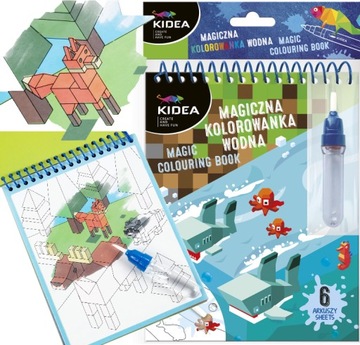 Magiczna kolorowanka wodna J Kidea Game