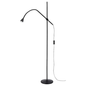 IKEA NAVLINGE Lampa podłogowa LED, czarny