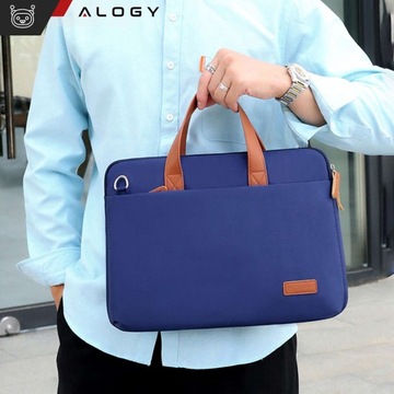 Torba etui na laptopa MacBook'a 15.6 do pracy szkoły pojemna Slim Pokrowiec