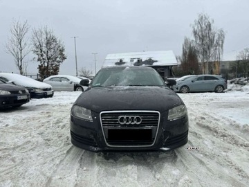 Audi A3 8P Hatchback 3d 2.0 TDI PD 140KM 2008 Audi A3 Sportback Audi A3 Sportback 2,0 Diesel Bogate Wyposazenie Hak Zami, zdjęcie 1