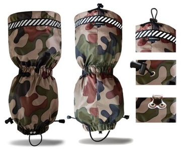 PRZECIWDESZCZOWE STUPTUTY gaiters ODBLASK r. S
