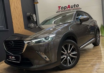 Mazda CX-3 Crossover 2.0 SKY-G 120KM 2015 Mazda CX-3 2.0 I skora NAVI kamera bezwypadkowa GWARANCJA AUTOMAT