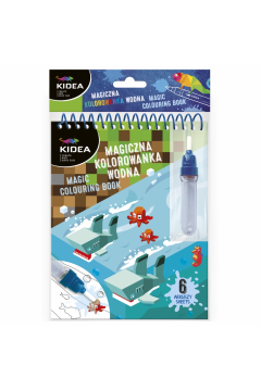 MAGICZNA WIELORAZOWA KOLOROWANKA WODNA GAME KIDEA