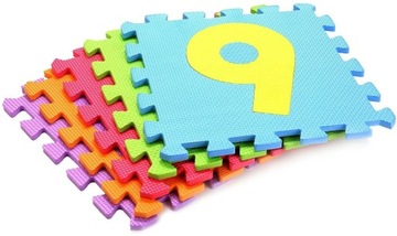 КОВРИК ПЕННЫЙ, ВОСПРОИЗВЕДЕНИЕ, ПЕННЫЙ ПАЗЛ, ТОЛСТЫЙ, ОБРАЗОВАТЕЛЬНЫЙ КОВрик, ЦИФРЫ, ПЕНА ЭВА